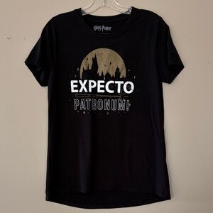 Black Harry Potter Expecto Patronum Shirt
